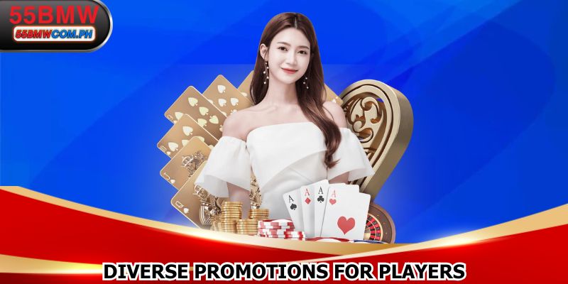 Diverse promotions for players