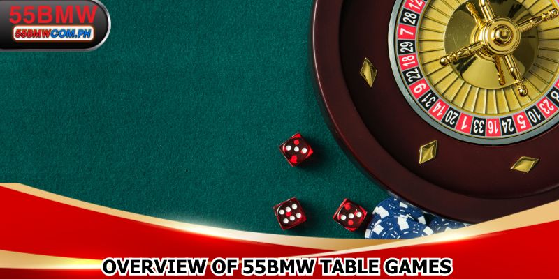 Overview of 55BMW Table game category