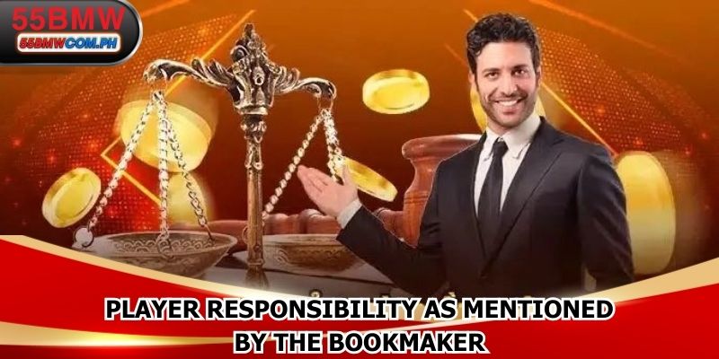 Player Responsibility as Mentioned by the Bookmaker