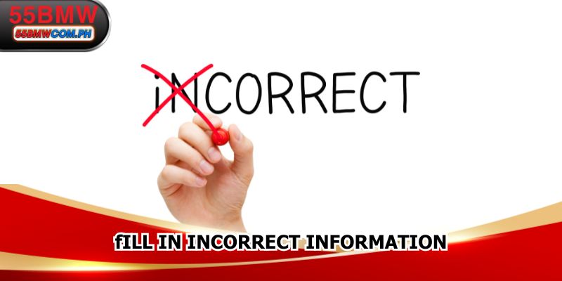 The problem comes from members filling in incorrect information.